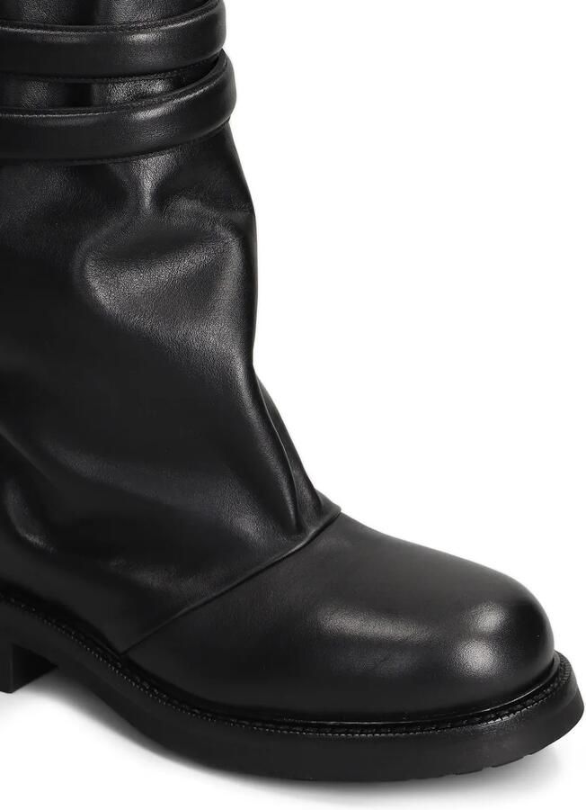 Strategia shoes Leren laarzen met gespband Zwart - Foto 4