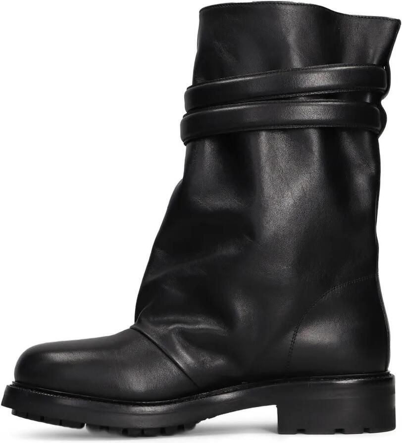 Strategia shoes Leren laarzen met gespband Zwart - Foto 3