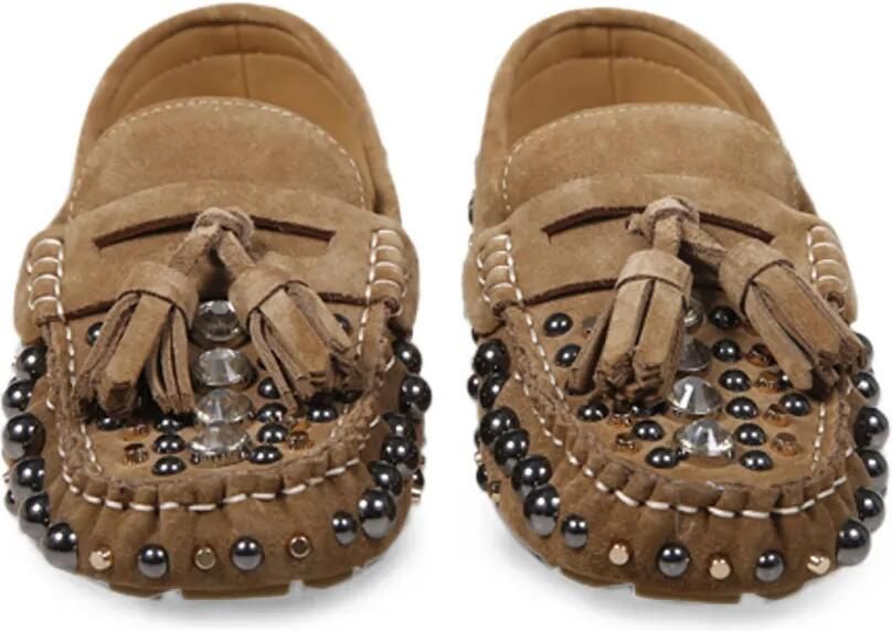 Strategia shoes Loafers verfraaid met studs en kwastje Bruin - Foto 2