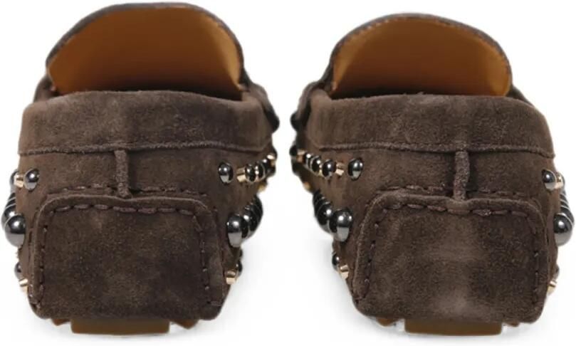 Strategia shoes Mykonos loafers verfraaid met studs Bruin - Foto 3