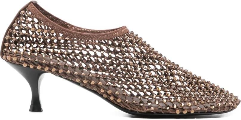 Strategia shoes Pumps met kralen hak Bruin