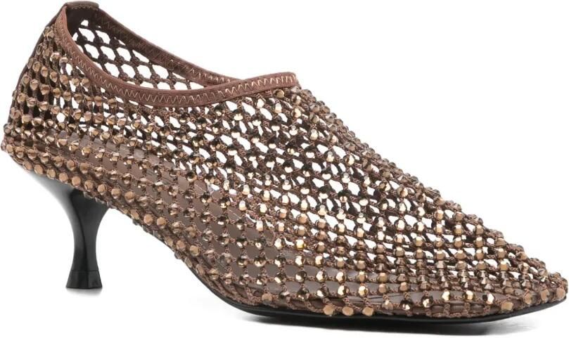 Strategia shoes Pumps met kralen hak Bruin - Foto 3