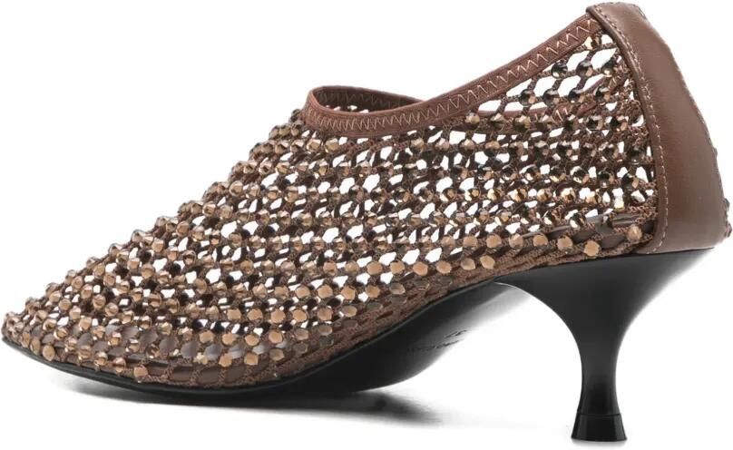 Strategia shoes Pumps met kralen hak Bruin - Foto 2