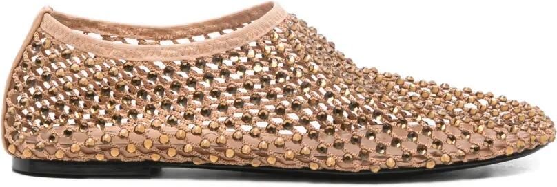 Strategia shoes Pumps met vierkante neus Beige