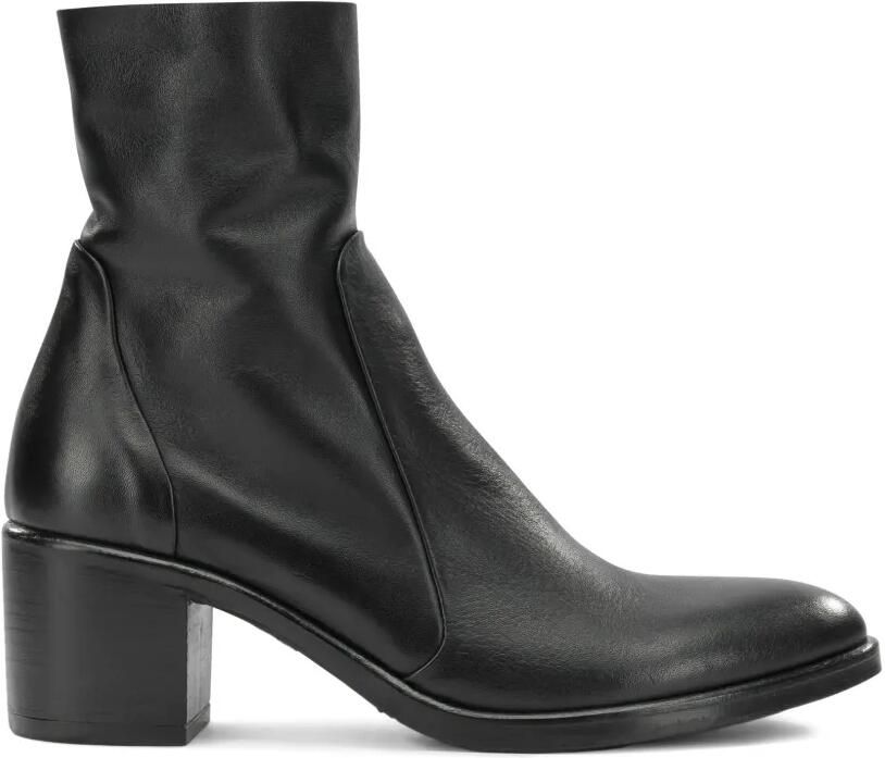 Strategia shoes Say leren enkellaarzen Zwart