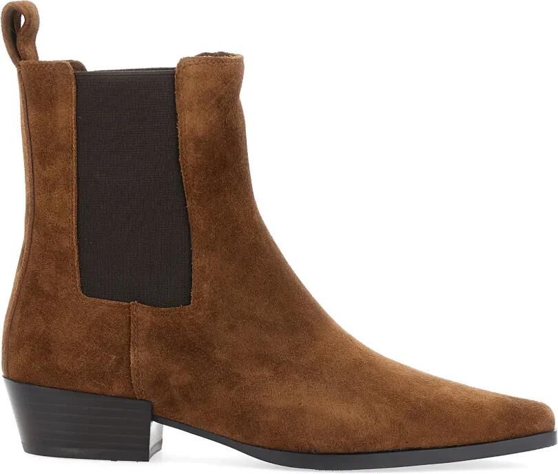 Strategia shoes Suède Chelsea laarzen Bruin