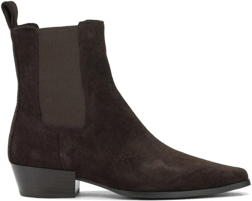 Strategia shoes Suède Chelsea laarzen Bruin