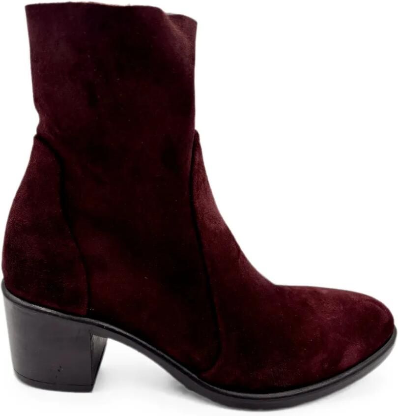 Strategia shoes Suède enkellaarzen Rood