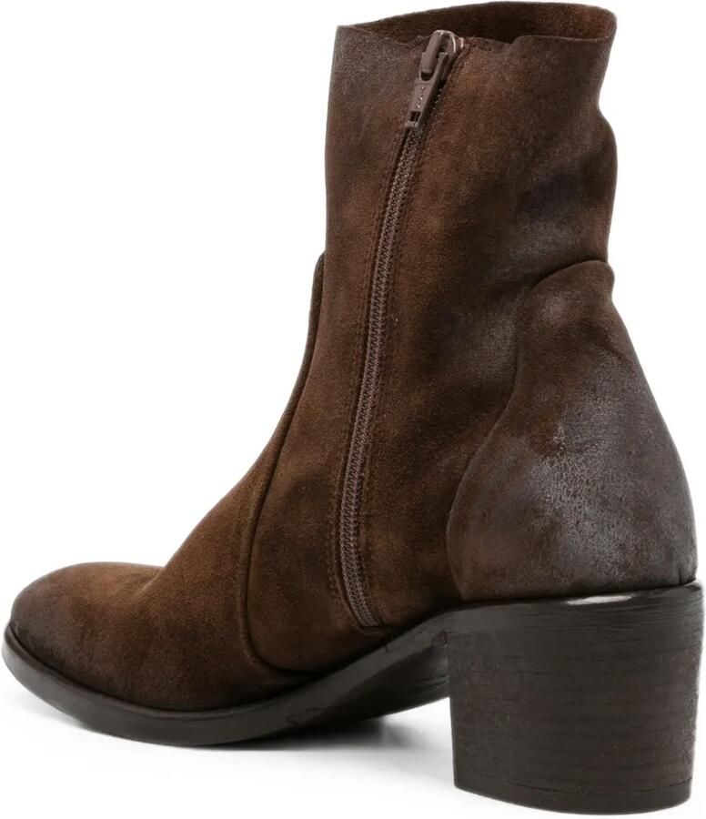 Strategia shoes Suède laarzen met blokhak Bruin - Foto 3