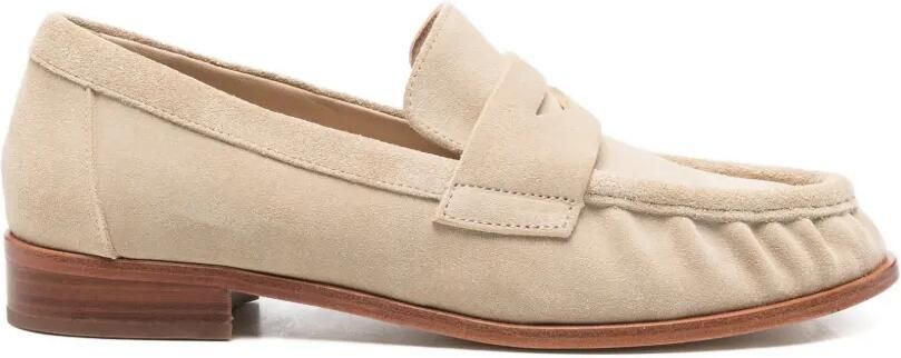 Strategia shoes Suède loafers Beige
