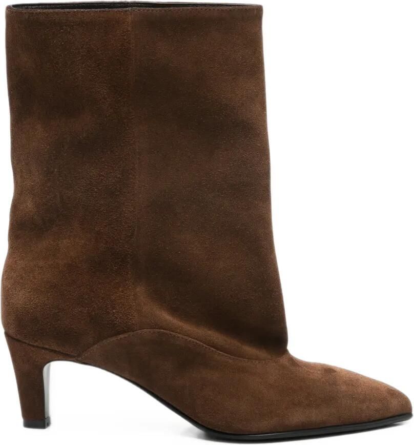 Strategia shoes suede pointed-toe ankle boots Bruin
