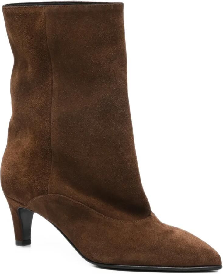 Strategia shoes suede pointed-toe ankle boots Bruin - Foto 2