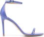 Stuart Weitzman 105mm patent leather sandals Paars - Thumbnail 1