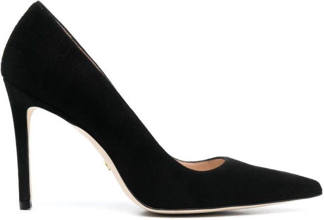 Stuart Weitzman Leren pumps Zwart