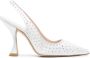 Stuart Weitzman Leren pumps Wit - Thumbnail 1