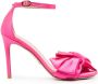 Stuart Weitzman Leren sandalen Roze - Thumbnail 1