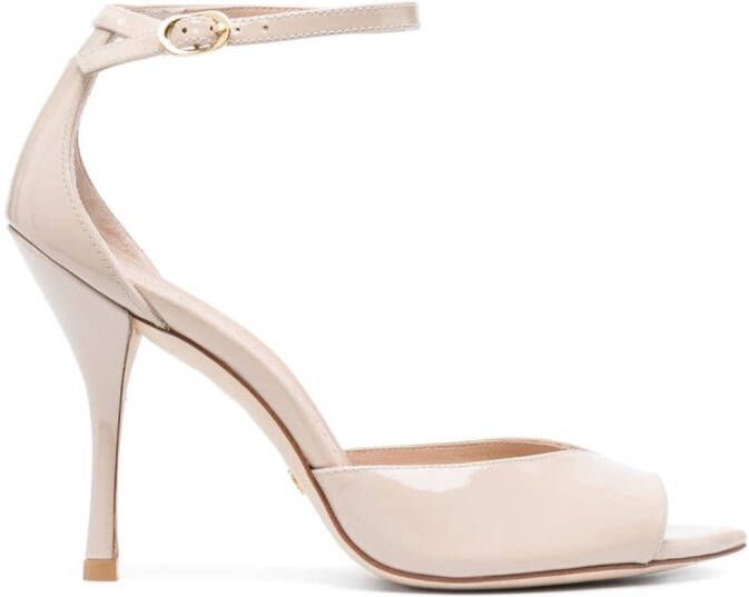 Stuart Weitzman Sandalen met bandjes Beige