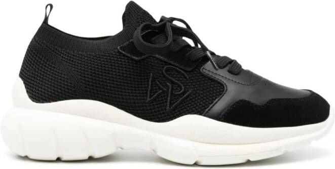 Stuart Weitzman 5050 mesh sneakers Zwart