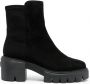 Stuart Weitzman Chunky laarzen Zwart - Thumbnail 1