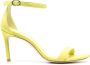 Stuart Weitzman Sandalen met open neus Groen - Thumbnail 1