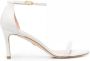 Stuart Weitzman Amelia leren sandalen Wit - Thumbnail 1