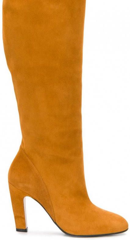 Stuart Weitzman Charlie mid-calf boots Beige