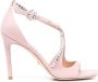 Stuart Weitzman Sandalen verfraaid met kristallen Roze - Thumbnail 1