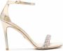 Stuart Weitzman Sandalen verfraaid met kristallen Goud - Thumbnail 1