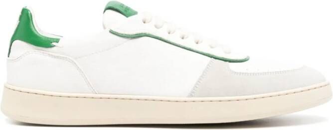 Stuart Weitzman Derby leather sneakers Wit