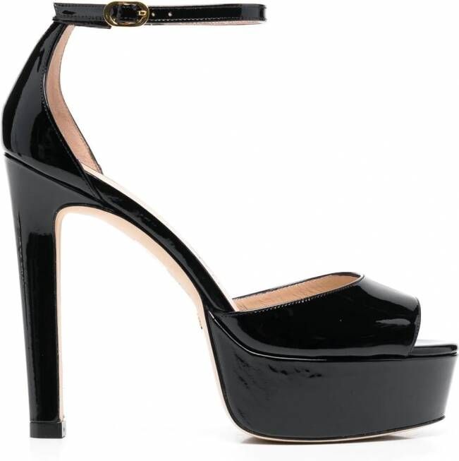 Stuart Weitzman Disco glanzende pumps Zwart