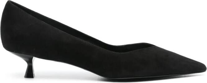 Stuart Weitzman Eva 35 mm pumps Zwart