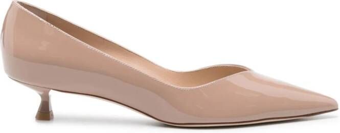 Stuart Weitzman Eva 35mm pumps Beige