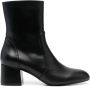 Stuart Weitzman Flareblock enkellaarzen Zwart - Thumbnail 1