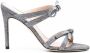 Stuart Weitzman Sandalen met glitter Zilver - Thumbnail 1