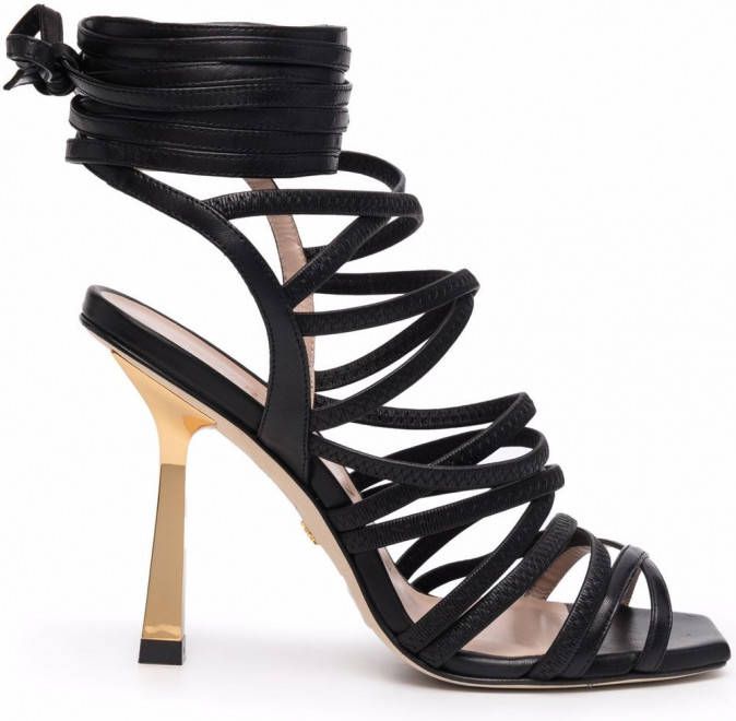 Stuart Weitzman Jaxie sandalen Zwart