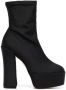 Stuart Weitzman Laarzen met plateauzool Zwart - Thumbnail 1