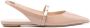 Stuart Weitzman Lakleren muiltjes Beige - Thumbnail 1