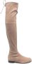 Stuart Weitzman Lowland knielaarzen Beige - Thumbnail 1