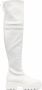 Stuart Weitzman Lowland overknee laarzen Wit - Thumbnail 1