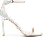 Stuart Weitzman Metallic sandalen Zilver - Thumbnail 1