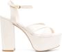 Stuart Weitzman Miami sandalen met plateauzool Beige - Thumbnail 1