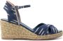 Stuart Weitzman Mirela II 80 mm espadrilles Blauw - Thumbnail 1