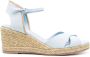 Stuart Weitzman Mirela II 80 mm espadrilles Blauw - Thumbnail 1