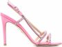 Stuart Weitzman Mondrian Glam sandalen verfraaid met kristallen Roze - Thumbnail 1