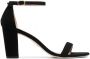 Stuart Weitzman Nearly Nude sandalen Zwart - Thumbnail 1