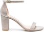 Stuart Weitzman Nearlynude sandalen met glitter Roze - Thumbnail 1