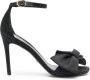 Stuart Weitzman Nudist Curve Loveknot sandalen Zwart - Thumbnail 1