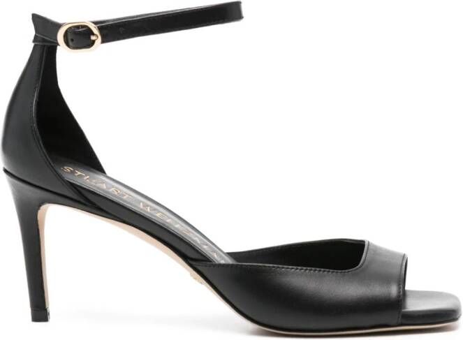 Stuart Weitzman Nudistia 75mm sandals Zwart