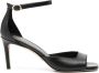 Stuart Weitzman Nudistcurve sandalen met blokhak Zwart - Thumbnail 1