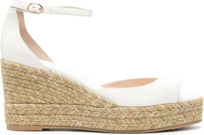 Stuart Weitzman Nudistia 95mm espadrilles Beige